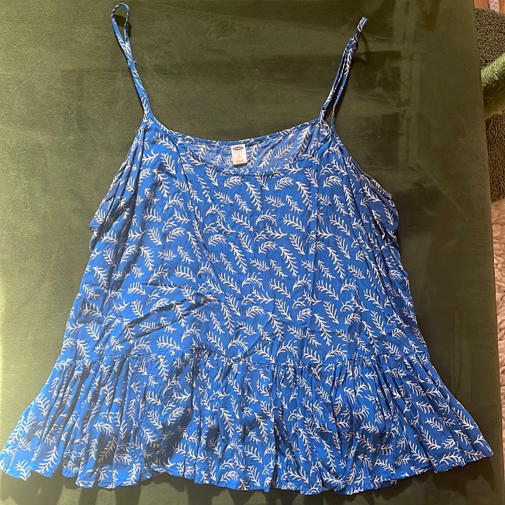 Old Navy Peplum Tank Top